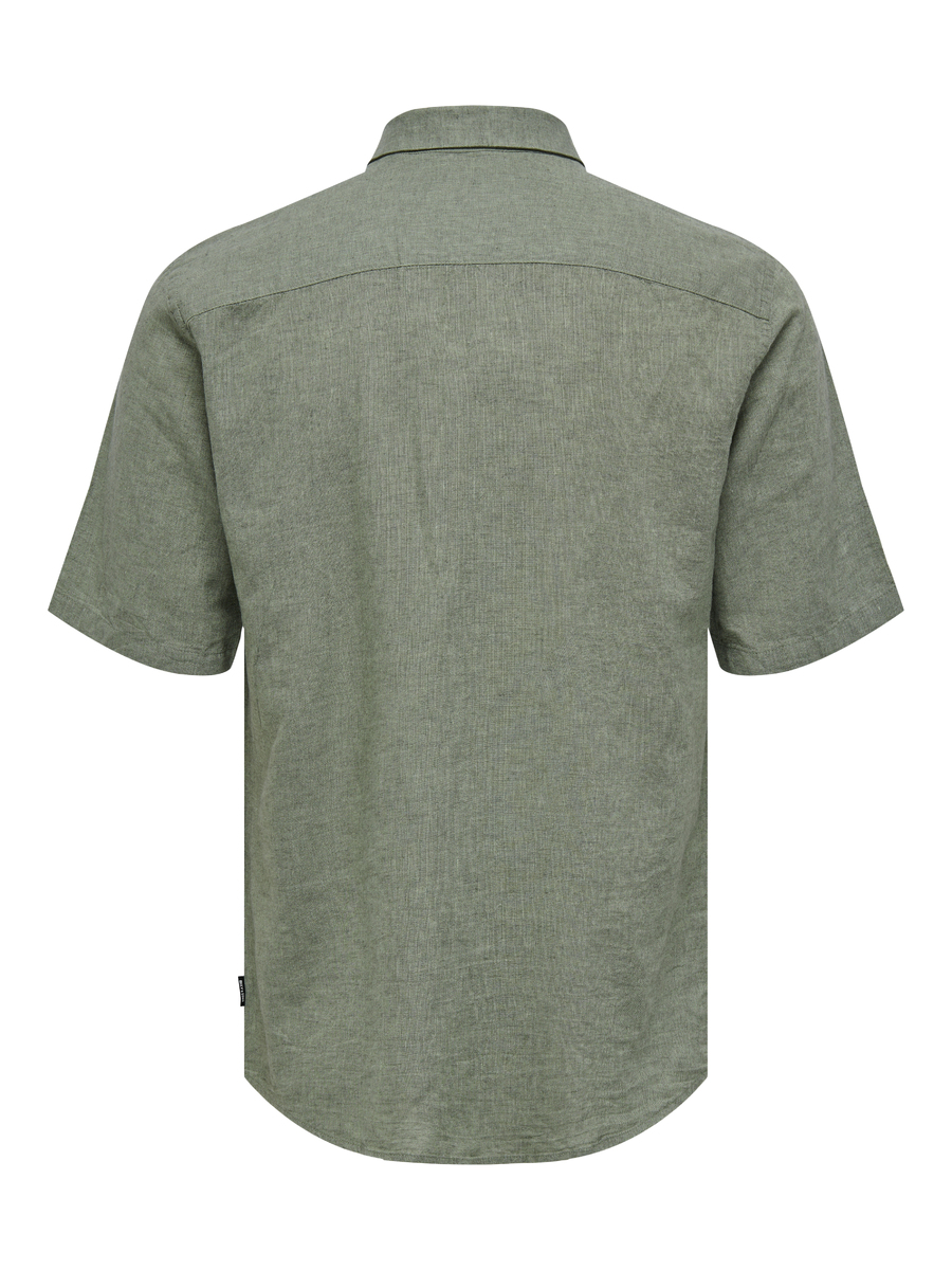 Hemd van het merk Only & Sons in het Groen