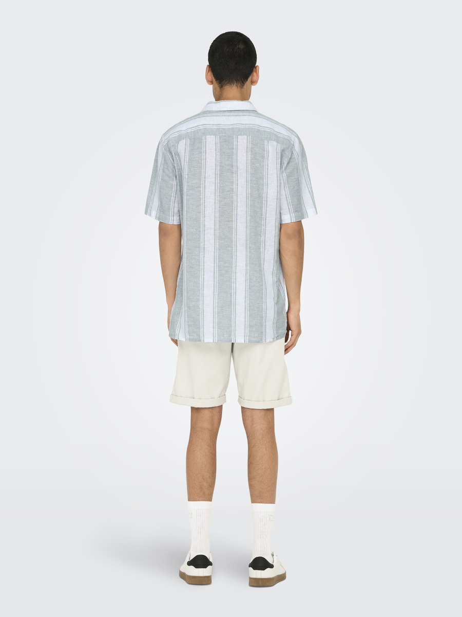 Hemd van het merk Only & Sons in het Groen