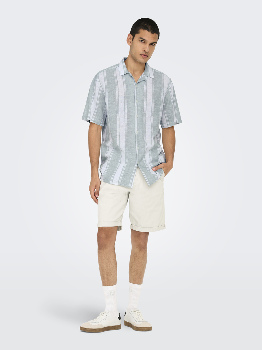 Hemd van het merk Only & Sons in het Groen