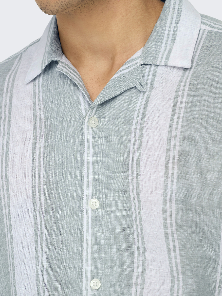 Hemd van het merk Only & Sons in het Groen