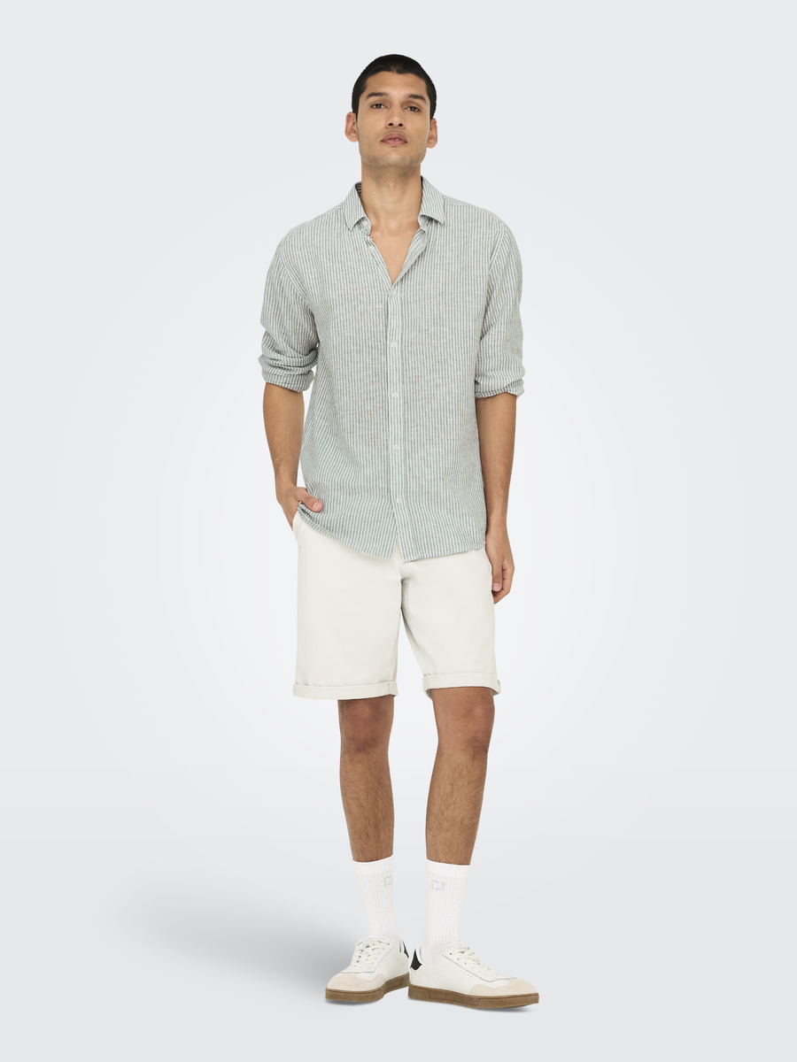 Hemd van het merk Only & Sons in het Groen