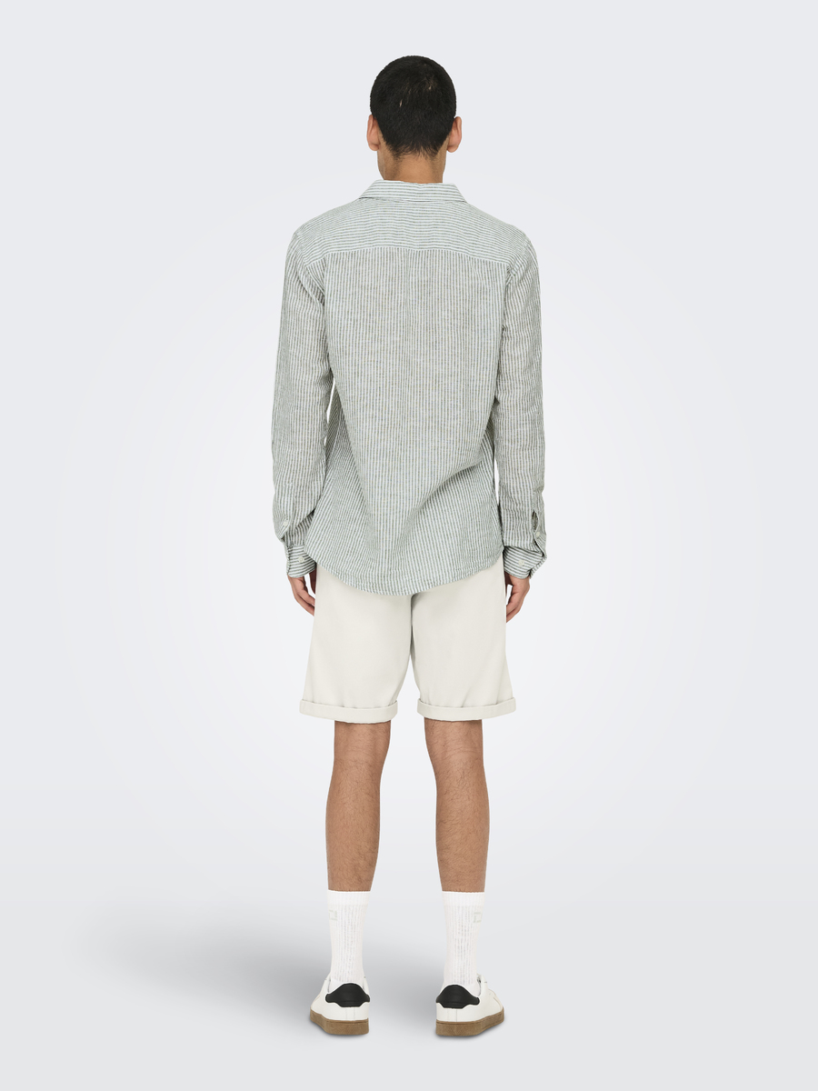 Hemd van het merk Only & Sons in het Groen