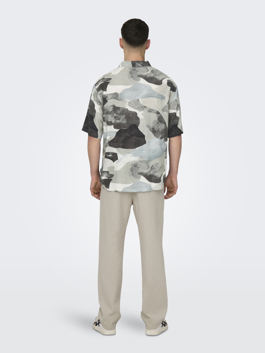 Hemd van het merk Only & Sons in het Grijs