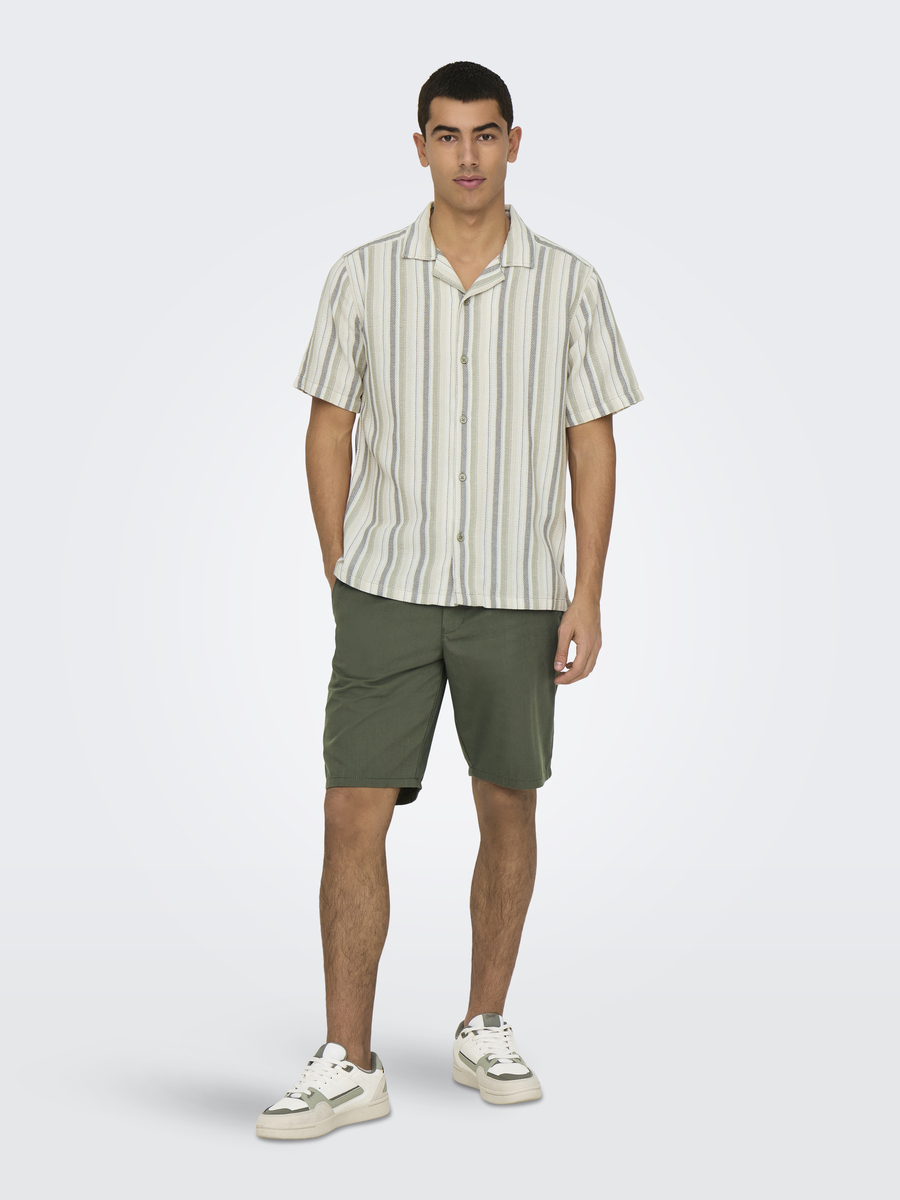 Hemd van het merk Only & Sons in het Groen