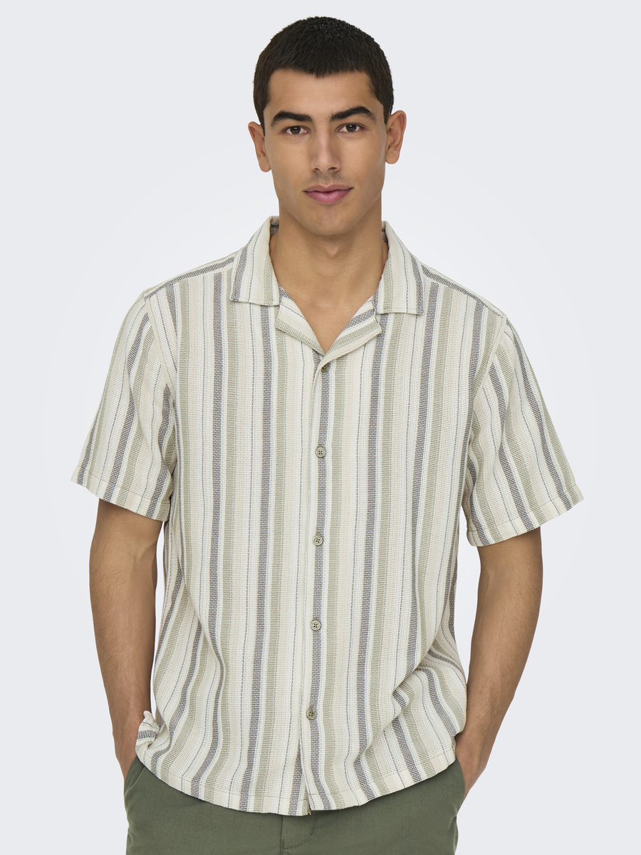 Hemd van het merk Only & Sons in het Groen
