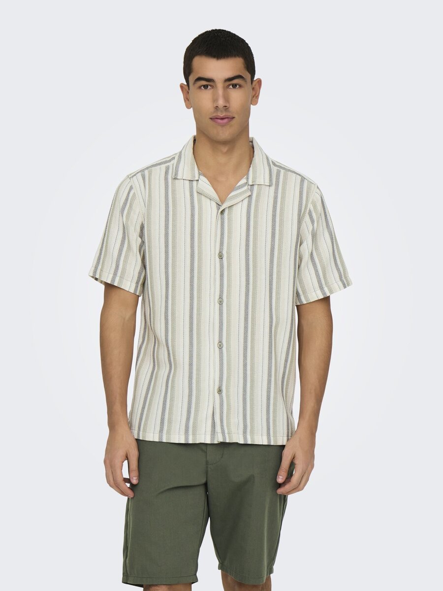 Hemd van het merk Only & Sons in het Groen