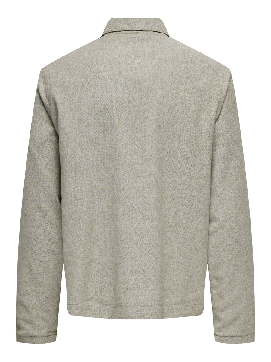 Jacket van het merk Only & Sons in het Ecru