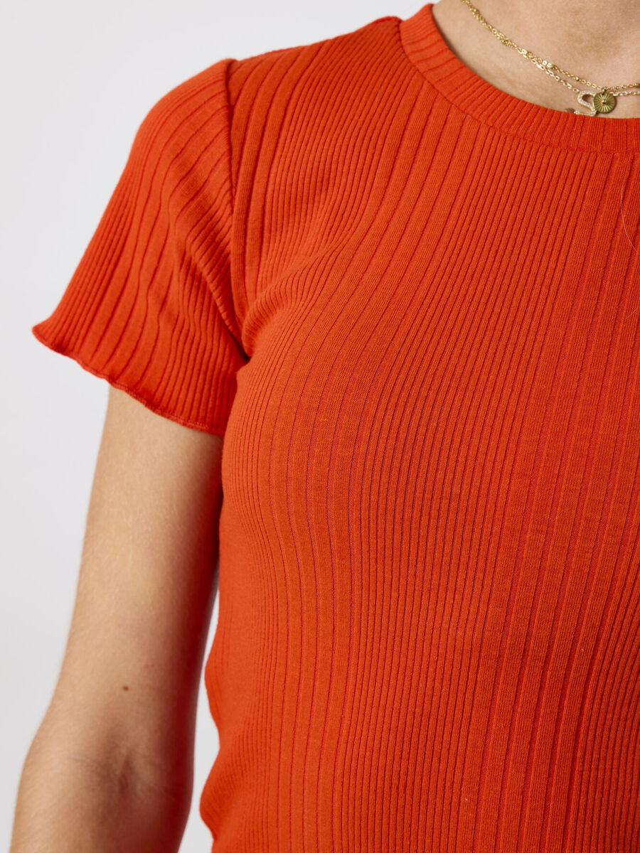 T-shirt van het merk Garcia in het Rood