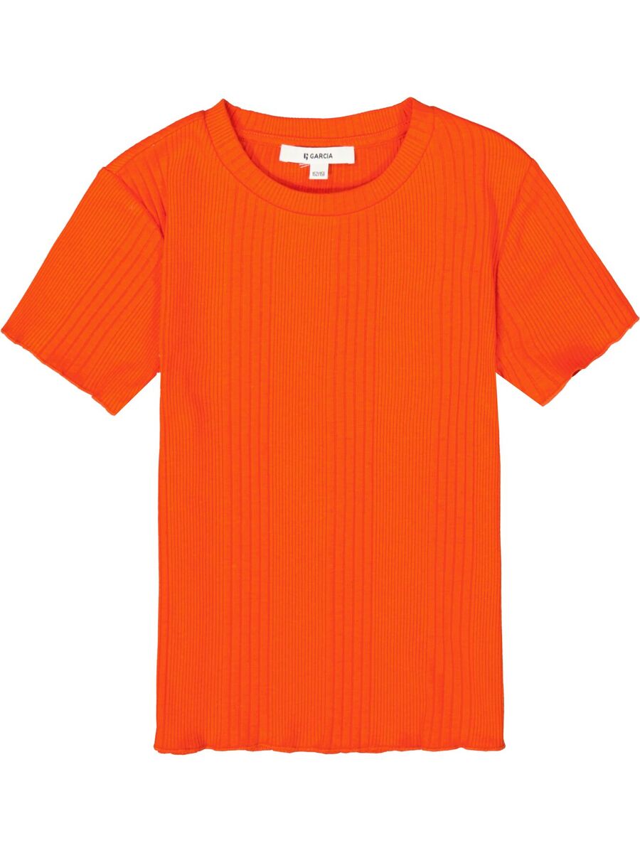 T-shirt van het merk Garcia in het Rood