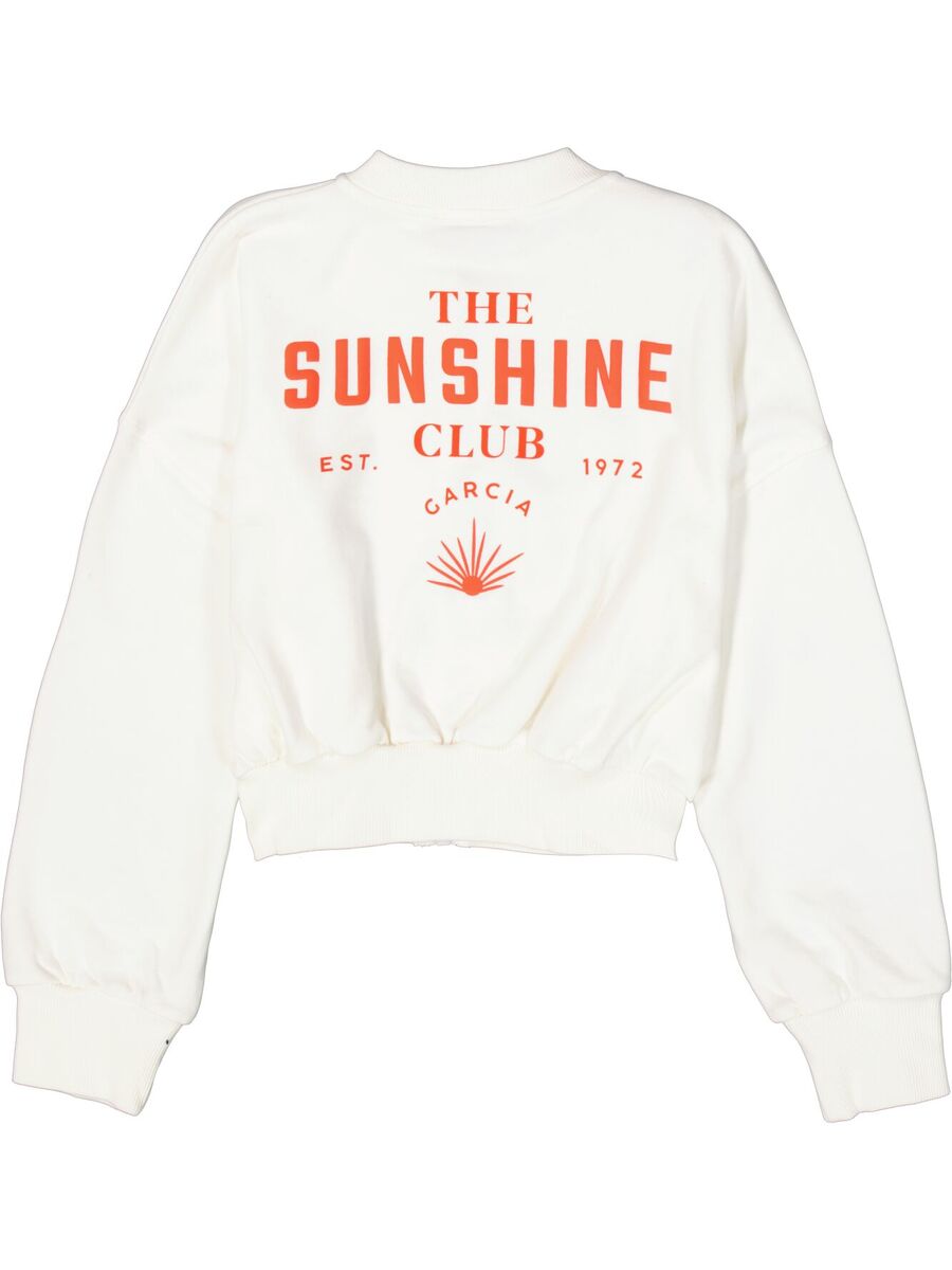 Sweater van het merk Garcia in het Ecru
