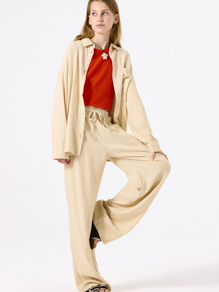 Broek van het merk Garcia in het Beige