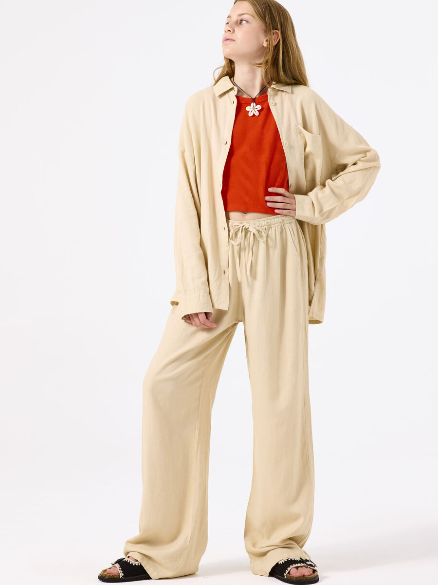 Broek van het merk Garcia in het Beige