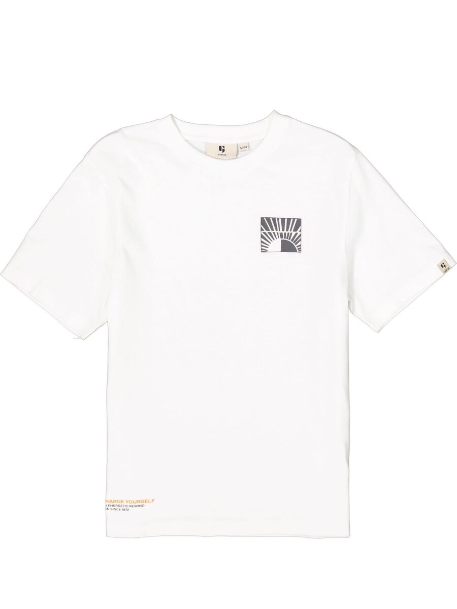 T-shirt van het merk Garcia in het Ecru