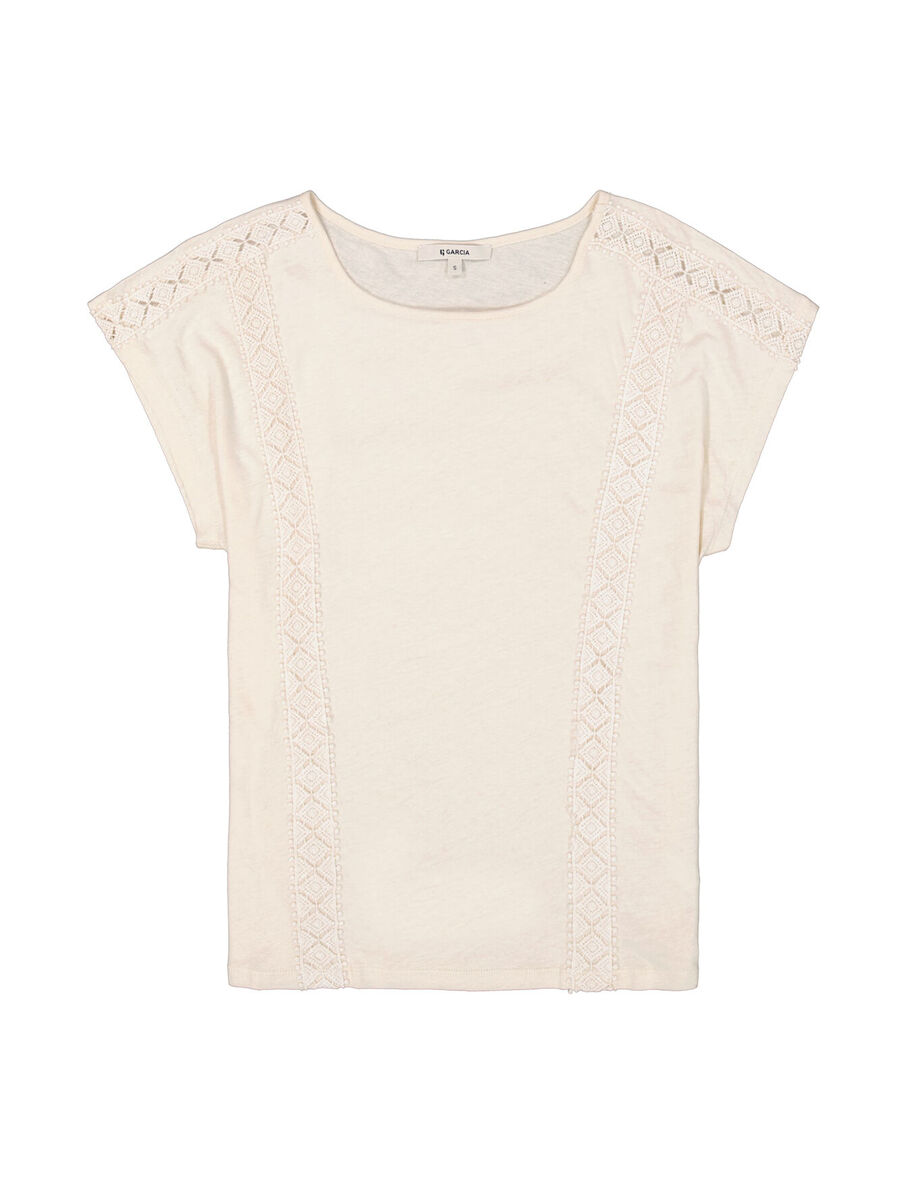 T-shirt van het merk Garcia in het Wit