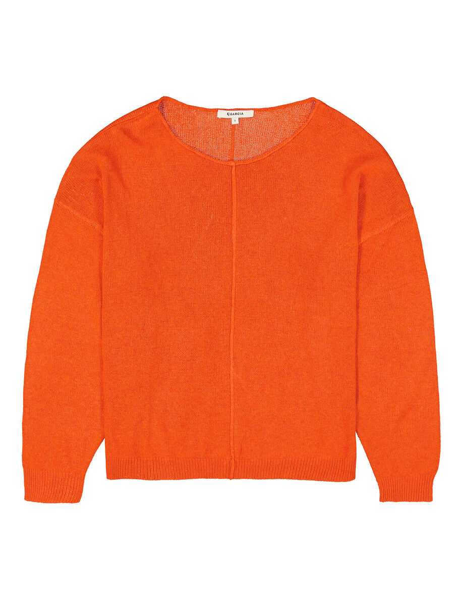 Pull van het merk Garcia in het Oranje