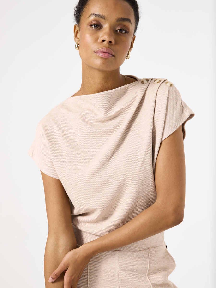 Sweater van het merk Garcia in het Beige