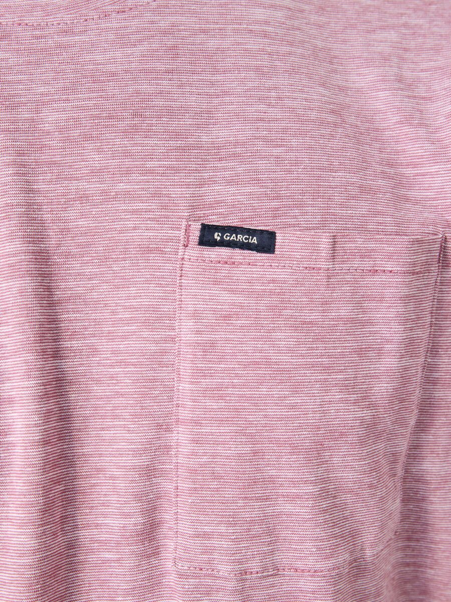 T-shirt van het merk Garcia in het Roze