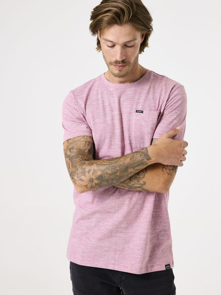 T-shirt van het merk Garcia in het Roze