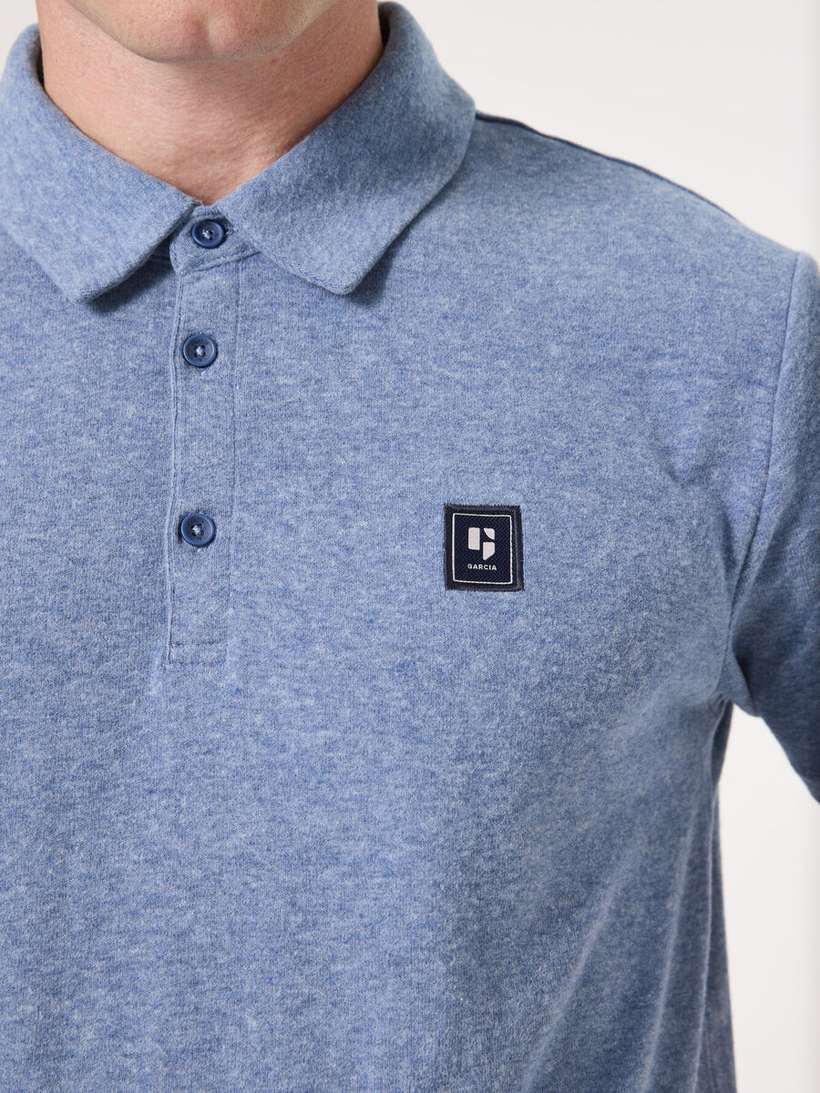 Polo van het merk Garcia in het Blauw