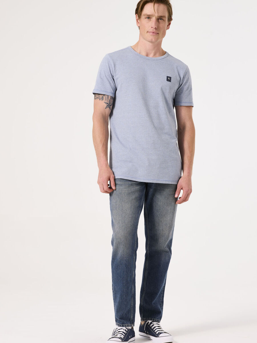 T-shirt van het merk Garcia in het Blauw