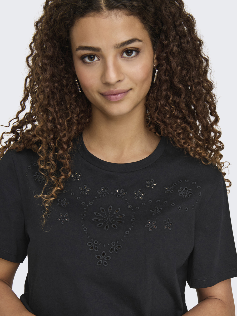 T-shirt van het merk Jdy in het Zwart