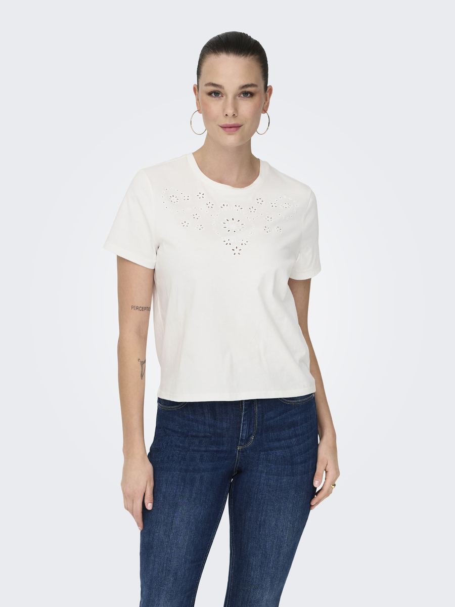 T-shirt van het merk Jdy in het Wit