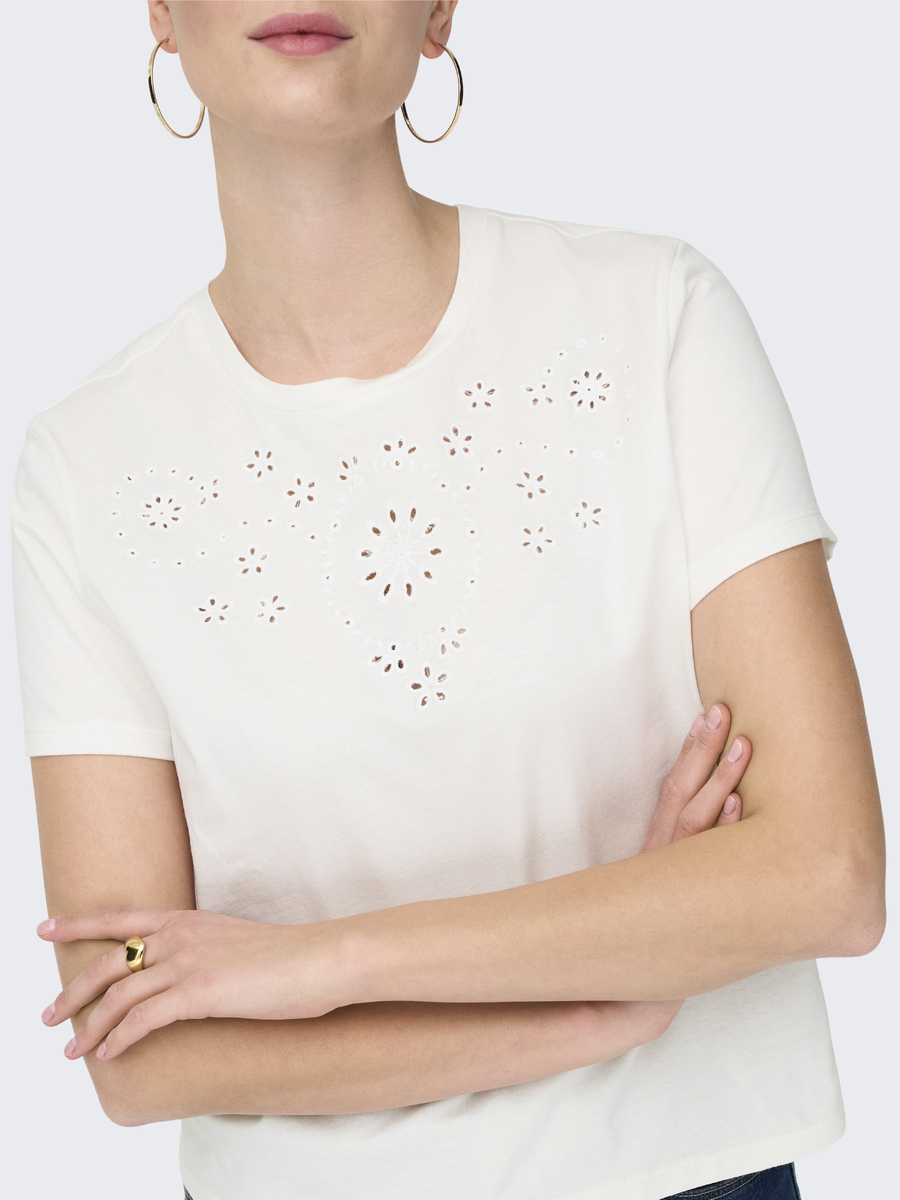 T-shirt van het merk Jdy in het Wit