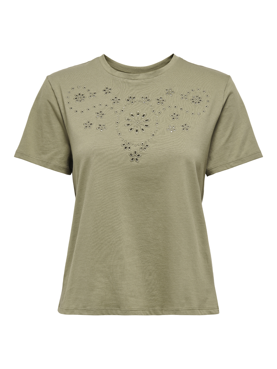 T-shirt van het merk Jdy in het Kaki