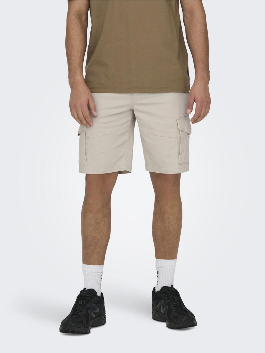 Short van het merk Only & Sons in het Ecru