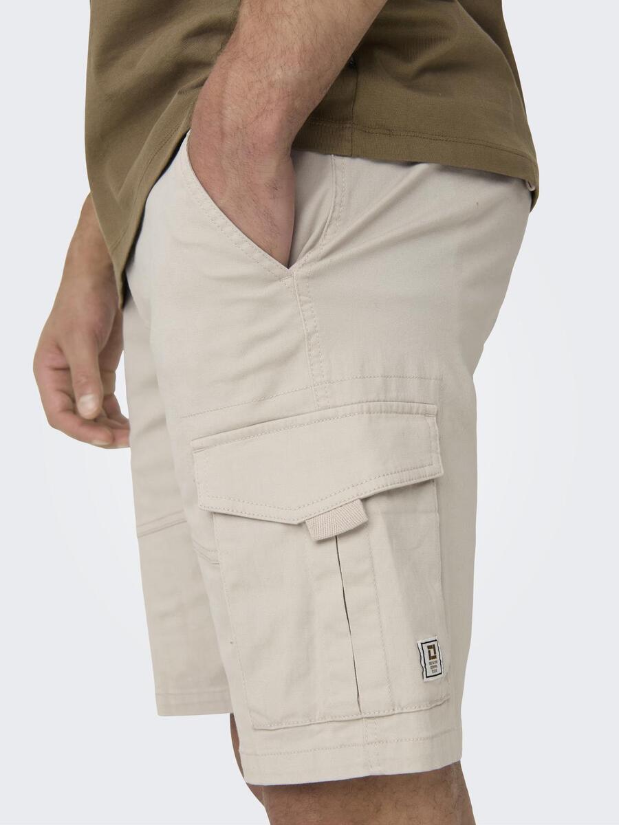 Short van het merk Only & Sons in het Ecru