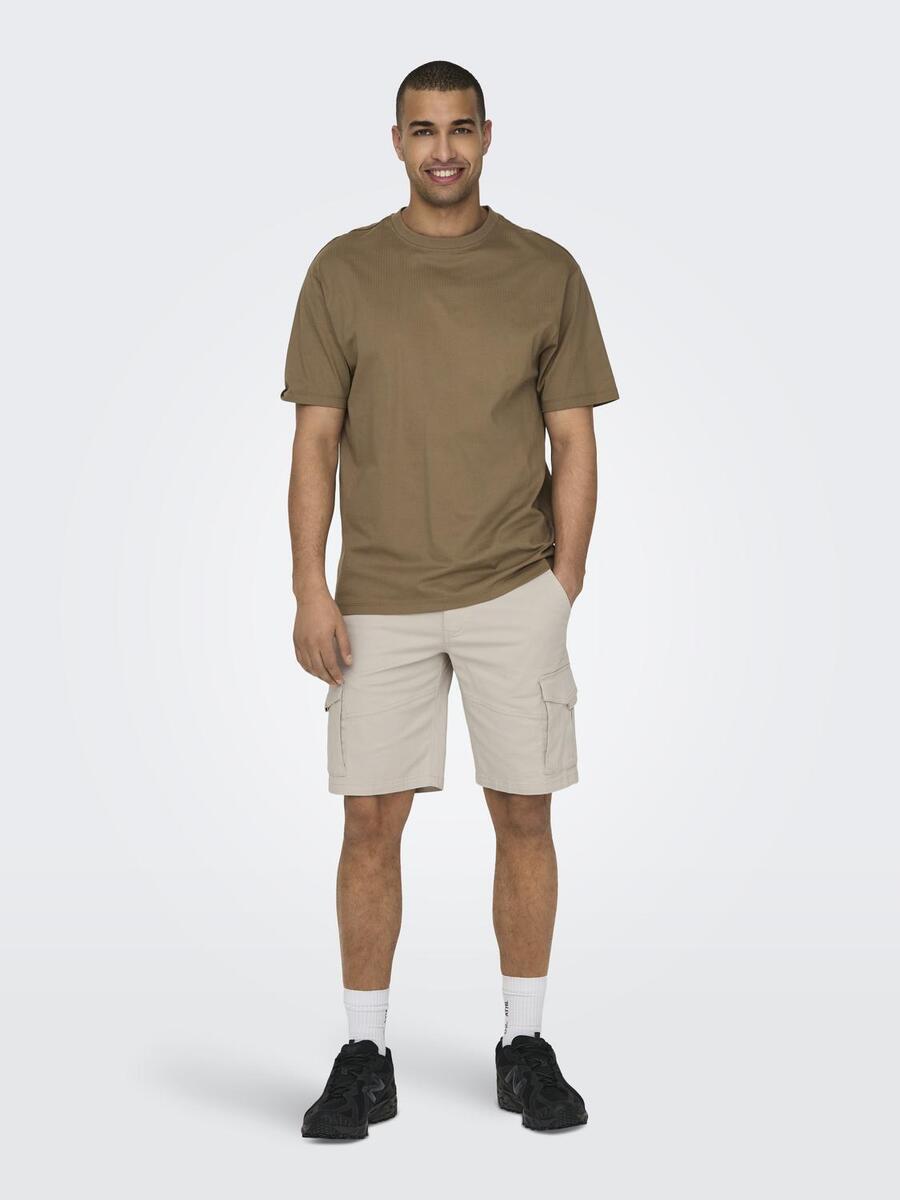 Short van het merk Only & Sons in het Ecru