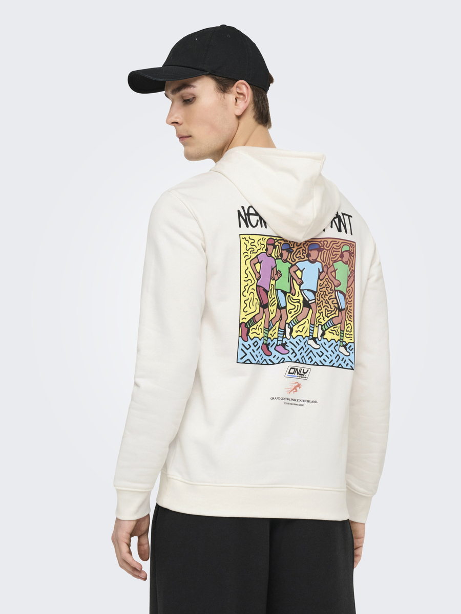 Sweater van het merk Only & Sons in het Wit