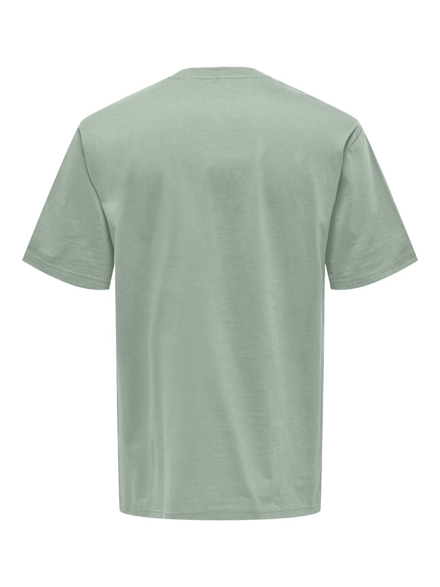 T-shirt van het merk Only & Sons in het Groen