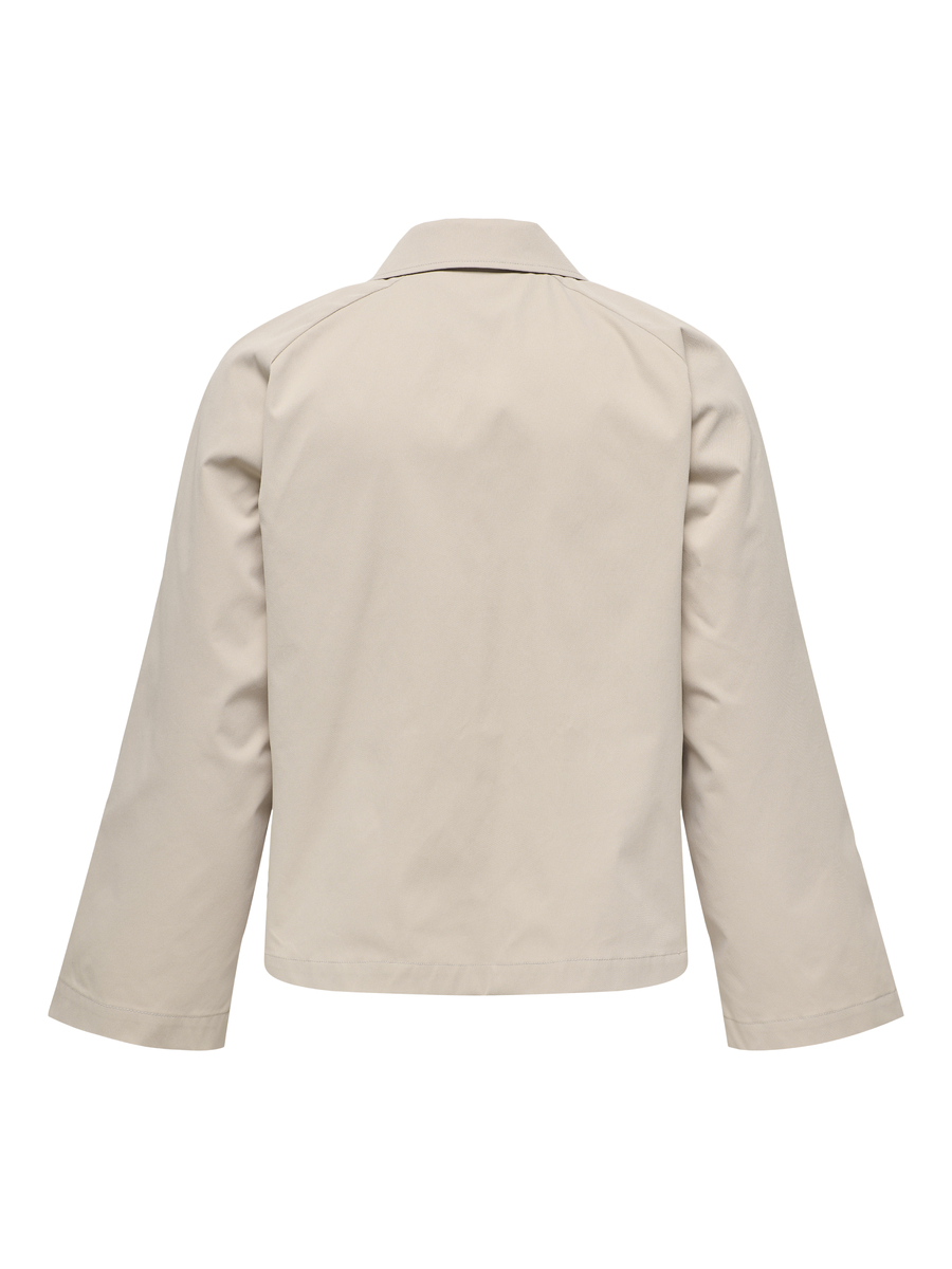 Jacket van het merk Only Carmakoma in het Beige