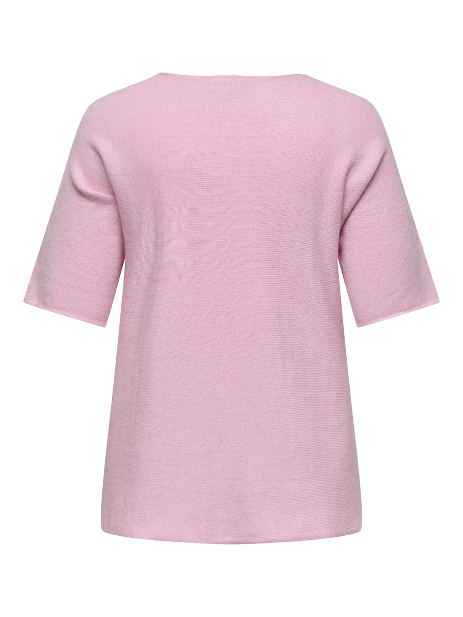 Pull van het merk Only Carmakoma in het Roze