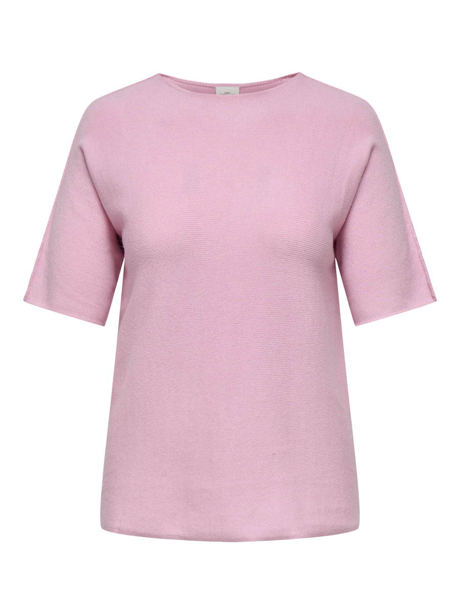 Pull van het merk Only Carmakoma in het Roze