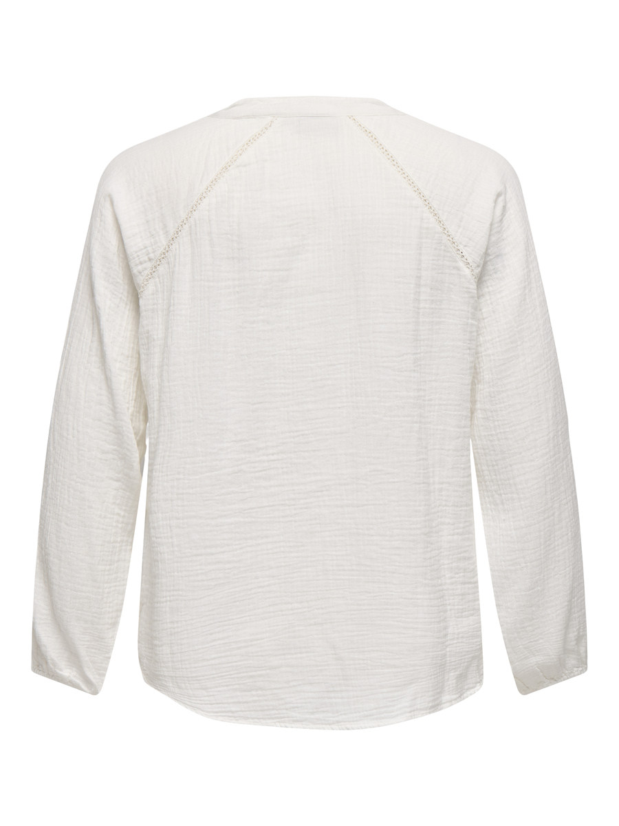 Top van het merk Only Carmakoma in het Beige