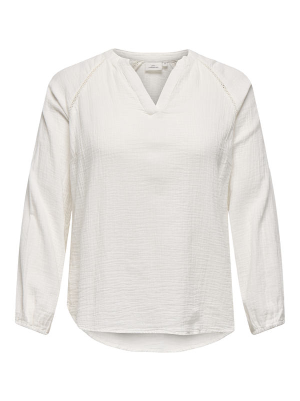 Top van het merk Only Carmakoma in het Beige