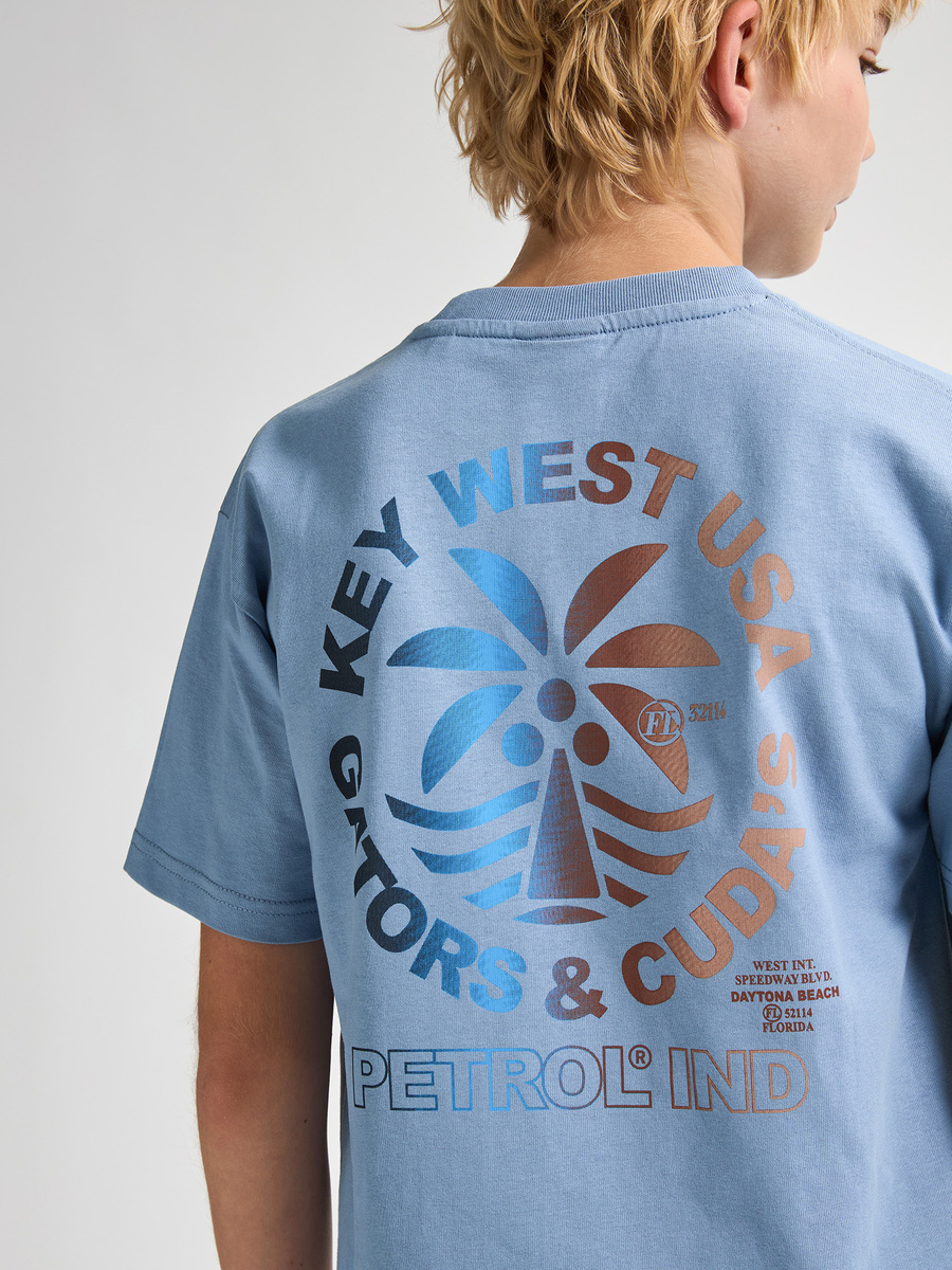 T-shirt van het merk Petrol in het Blauw
