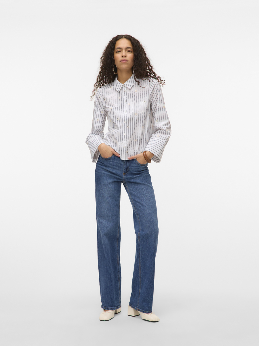 Bloes van het merk Vero Moda in het Wit
