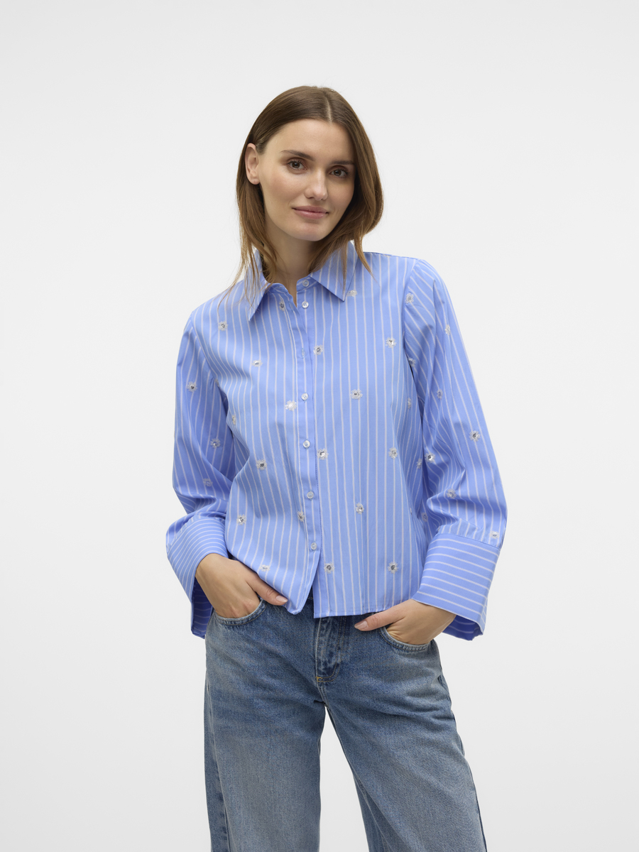 Bloes van het merk Vero Moda in het Blauw