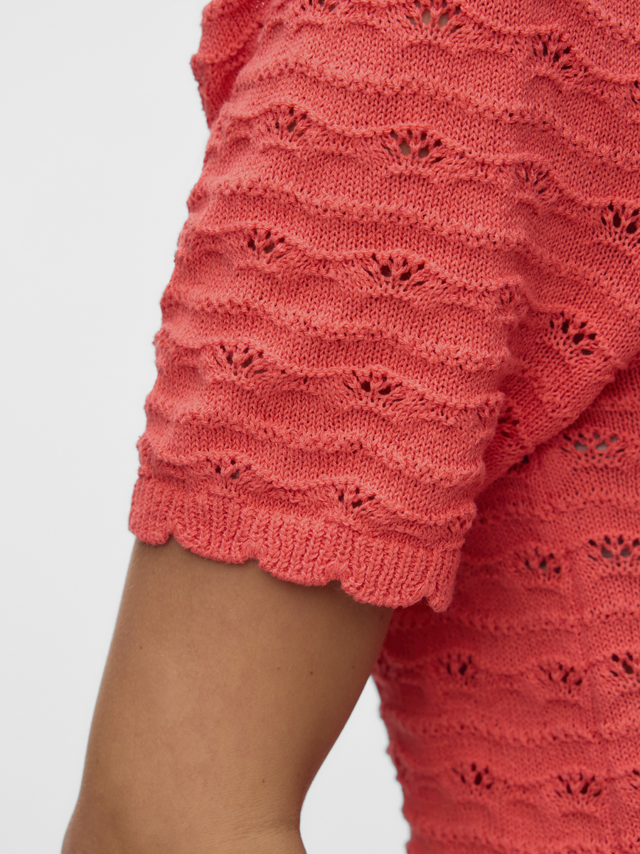Pull van het merk Vero Moda in het Rood