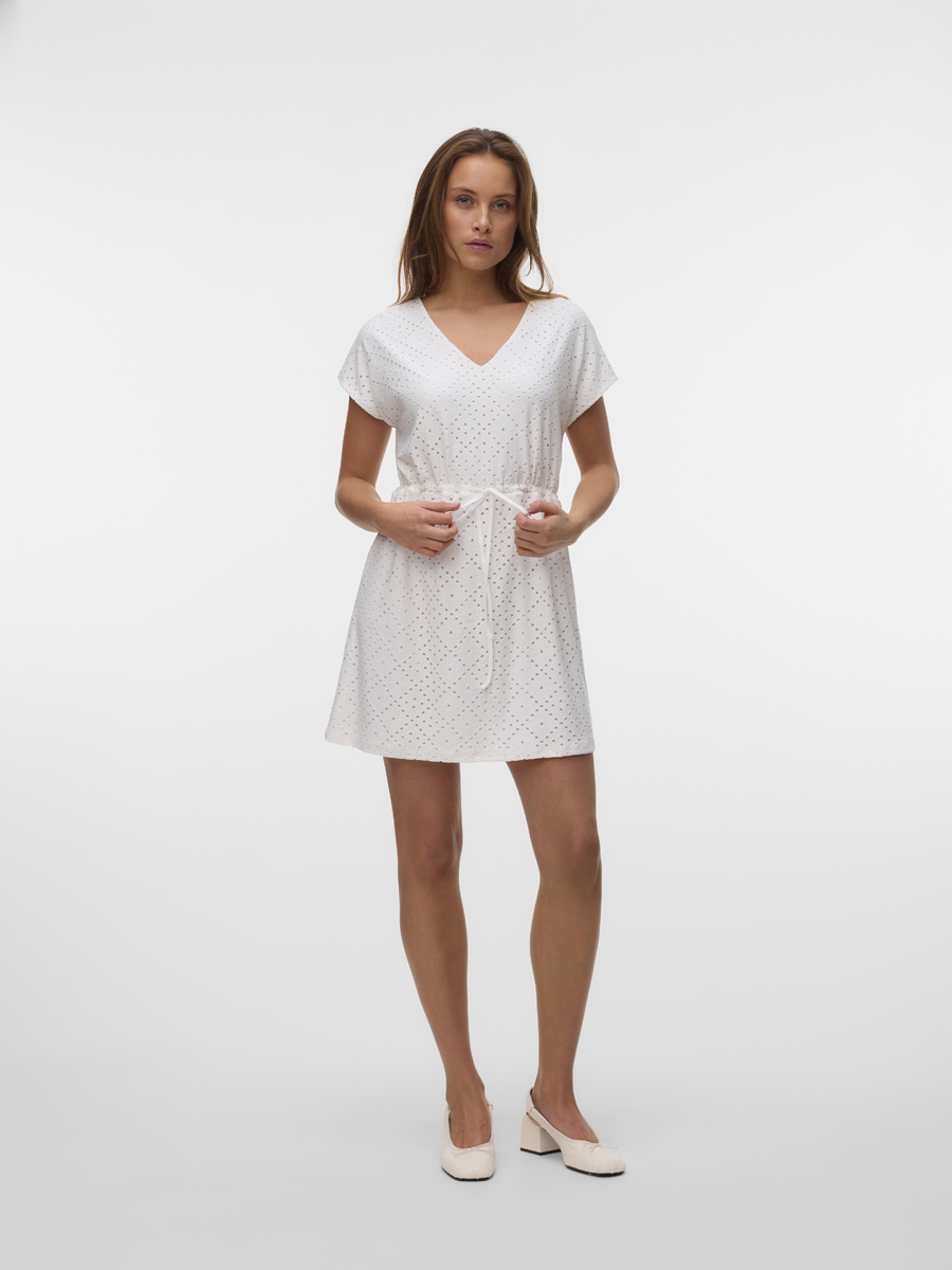 Kleed van het merk Vero Moda in het Wit