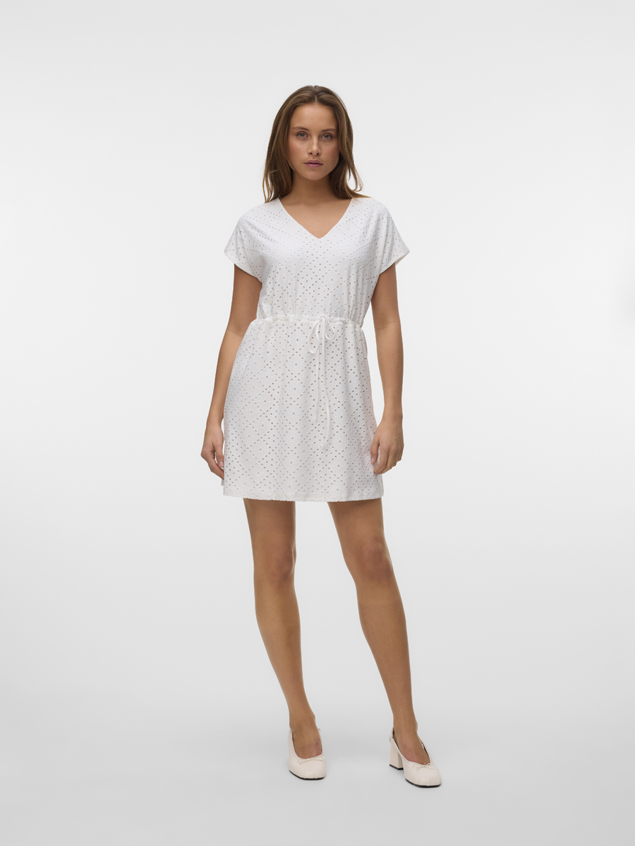 Kleed van het merk Vero Moda in het Wit