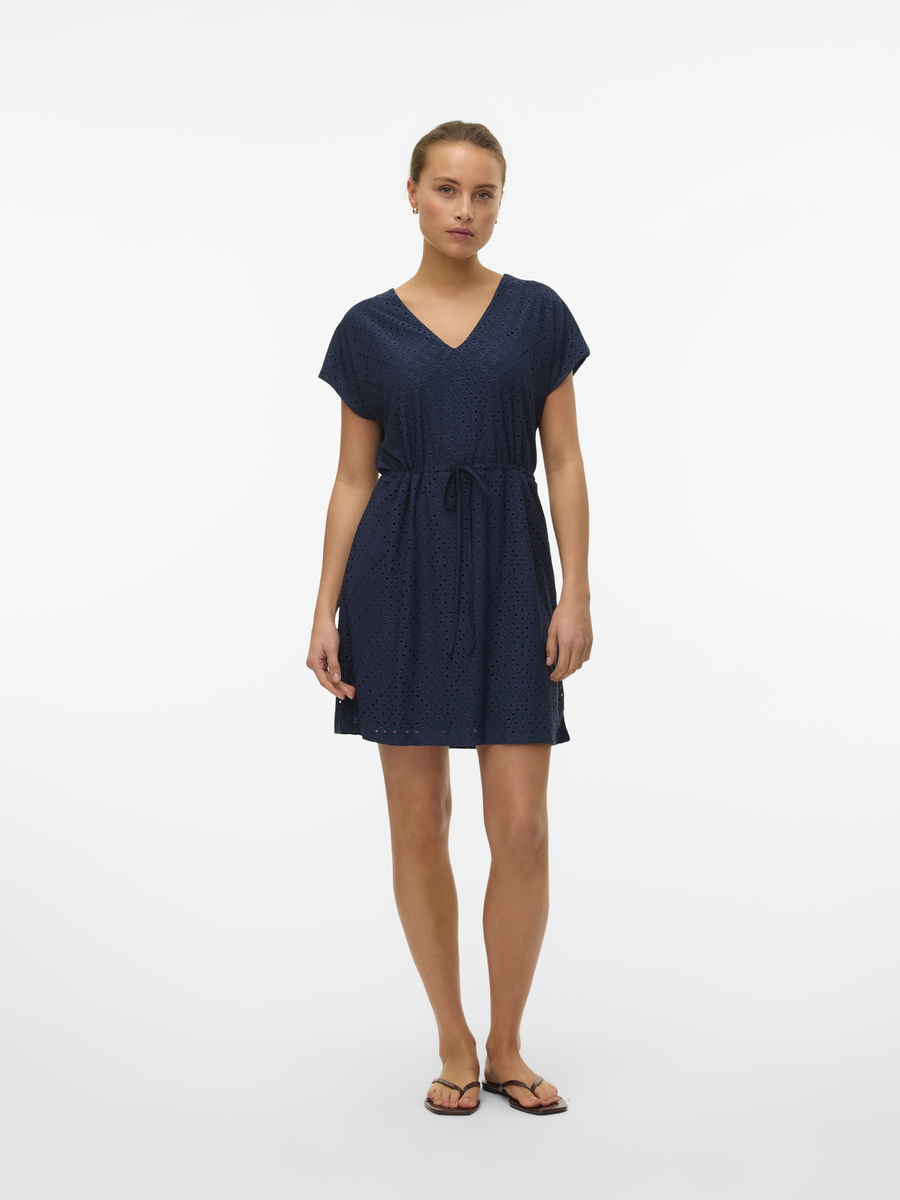Kleed van het merk Vero Moda in het Marine