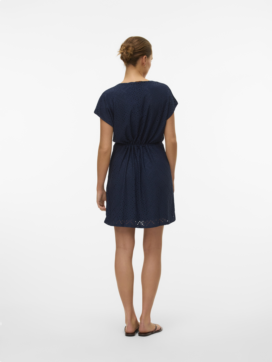 Kleed van het merk Vero Moda in het Marine