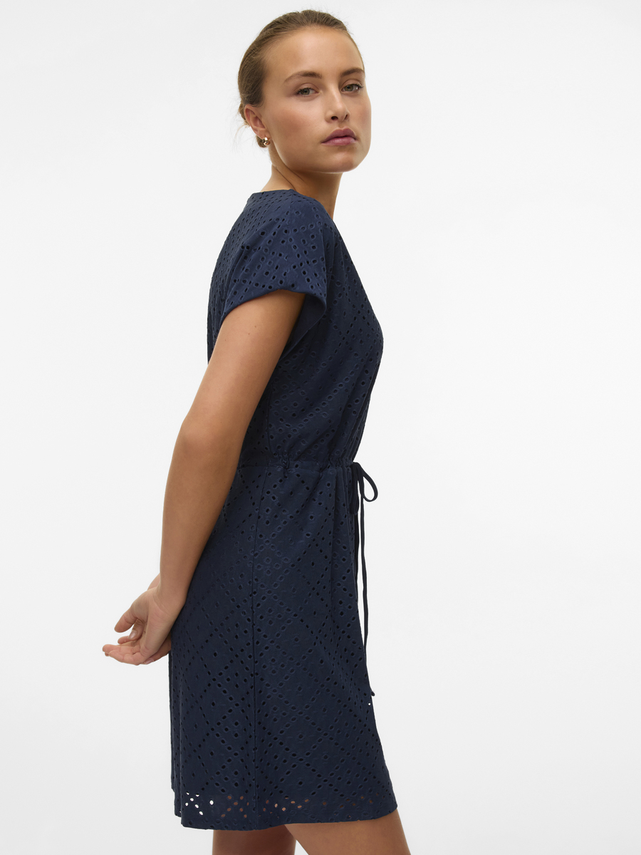 Kleed van het merk Vero Moda in het Marine