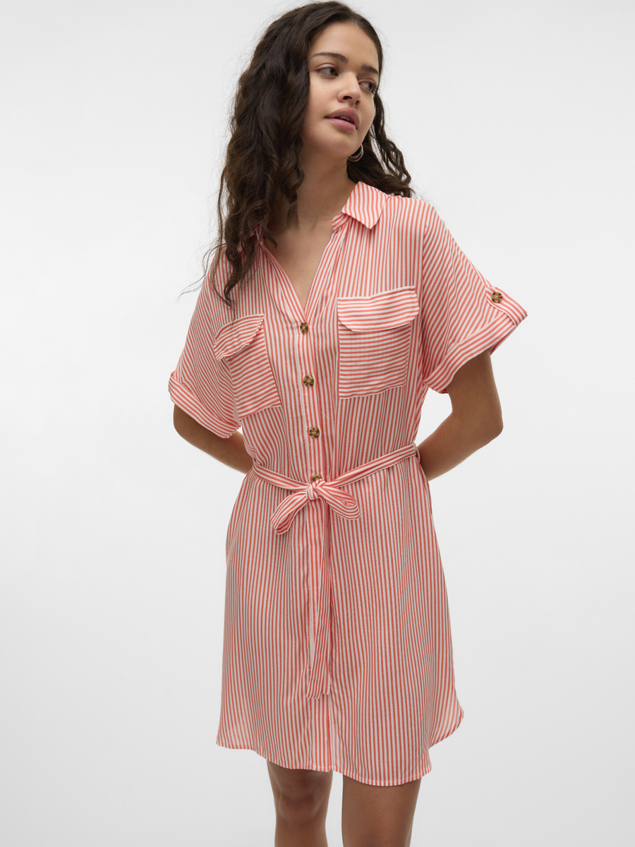 Kleed van het merk Vero Moda in het Rood
