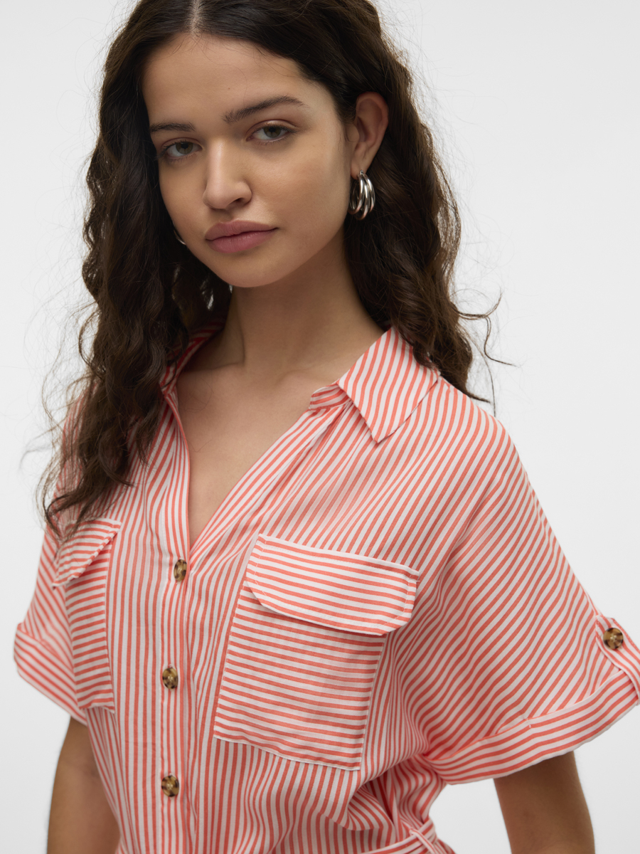 Kleed van het merk Vero Moda in het Rood