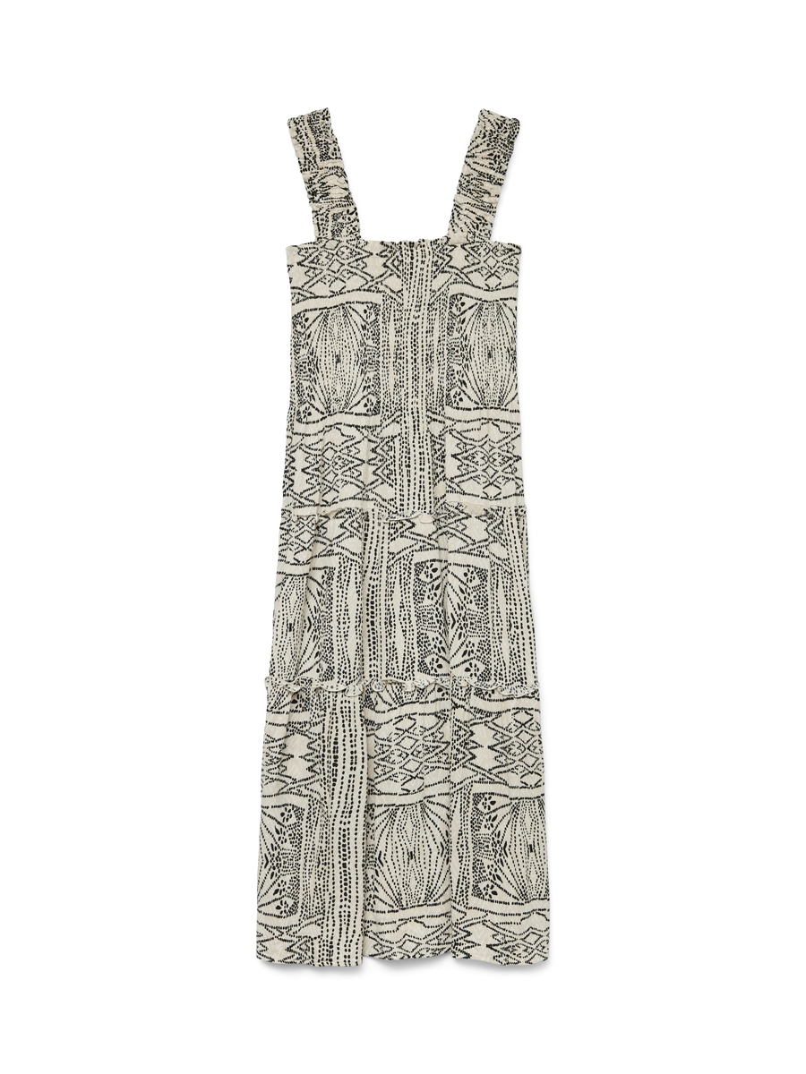 Kleed van het merk Vero Moda in het Beige